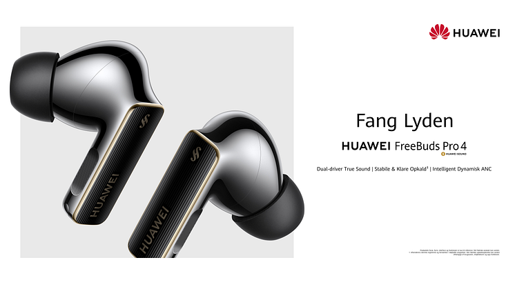 Clearer Conversations, Enhanced Sound: HUAWEI FreeBuds Pro 4 Sets New Audio Standards