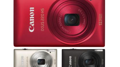 Elegans och passion – Canon introducerar IXUS 220 HS