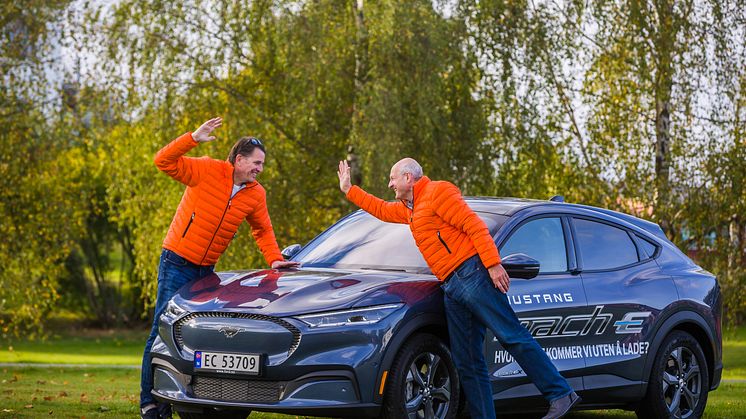 Ford Mustang Mach-E rekkeviddetest 2021 høst