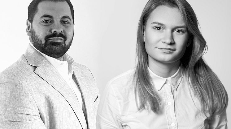 Antonio Tedeschi (left) and Anna Viralainen (right) have strengthened the Bluewater team in the UK and Ireland