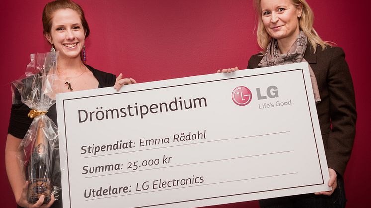 LG:s Drömstipendiat är utsedd – passion för tango premieras 