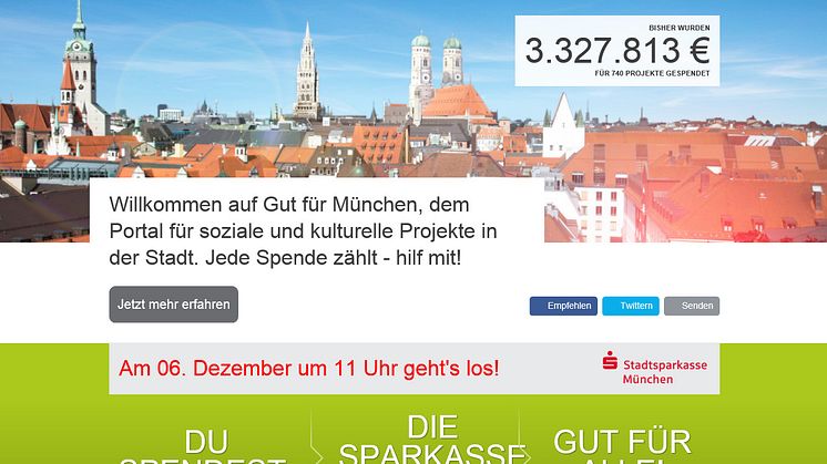 Nikolaus verdoppelt Spenden mit 10.000 Euro