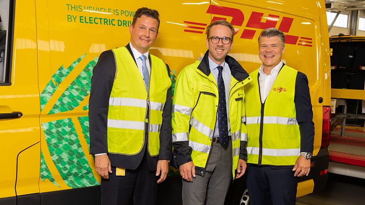 DHL Express besök av Andreas Carlson