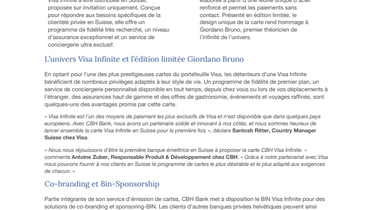 Communiqué de presse CBH Bank - Visa Infinite - 14 octobre 2021.pdf