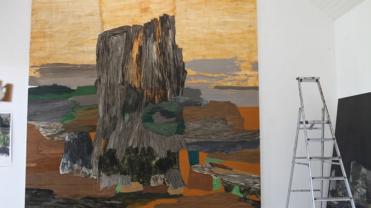 Andreas Eriksson, Runt omkring. Vårens stora separatutställning på Bonniers Konsthall.