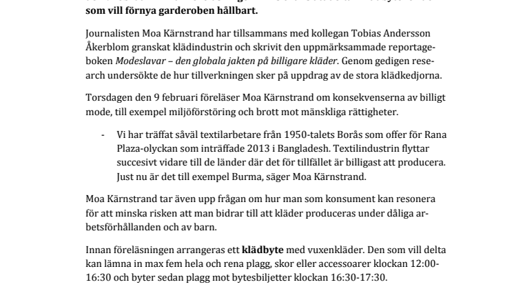 Modeslavar – vad är priset för billiga kläder?
