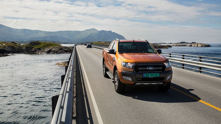 Ford-lansering av nye Edge og Ranger i Molde