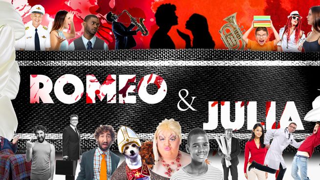 Burlesk Romeo & Julia sommarteater på Nynäs slott