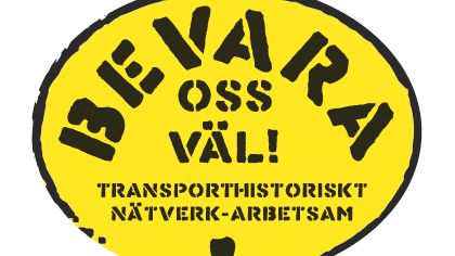 Transporthistoriskt Nätverks logga fri att använda