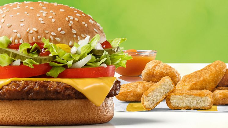 Das neue pflanzenbasierte Angebot bei McDonald's Deutschland