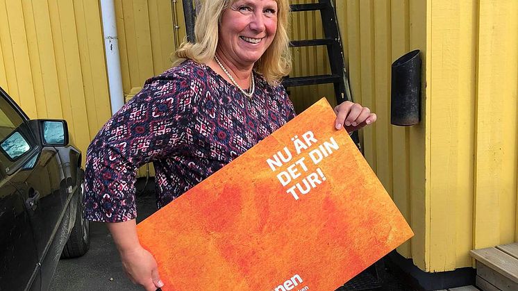 Åsa-Britta Juhlin valde att skänka sin del av Kundmiljonen till föreningen EdekUng