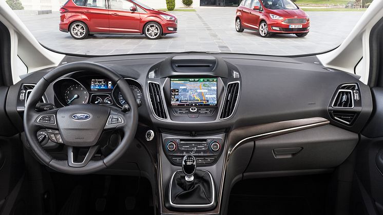 Nye Ford C-MAX, interiørbilde