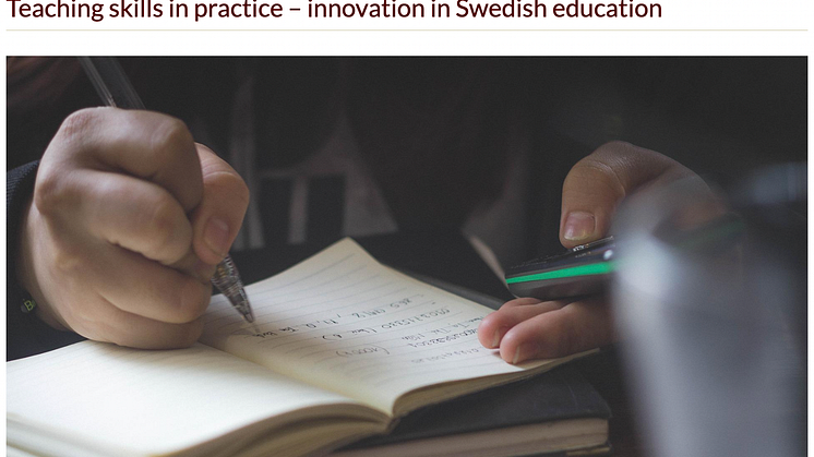 "En innovation för svensk skola"- engelsk professor om Sveriges nya observationsunderlag