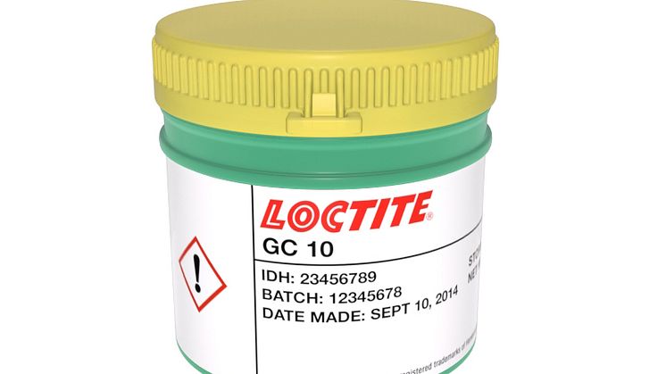   Lodpastan som kan förvaras i rumstemperatur - LOCTITE GC 10 från Henkel 
