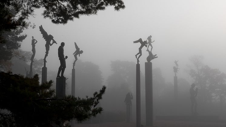 Carl Milles – de fyra årstiderna. Fotoutställning av Yanan Li