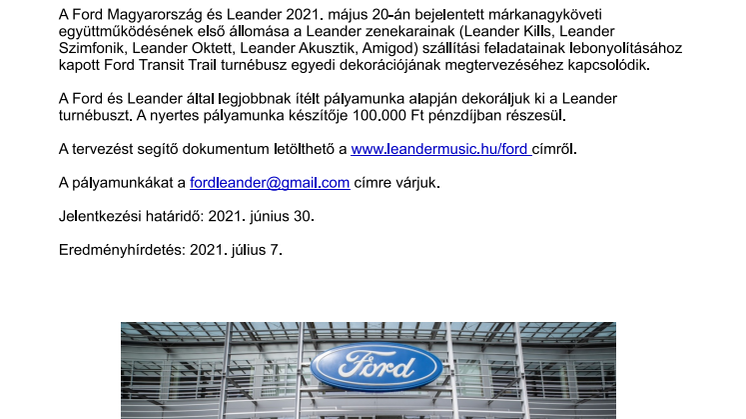 Te tervezheted meg a Leander Kills turnébuszának dekorációját!