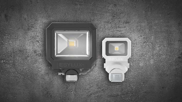 Energieffektiv og ytterst robust: ny AFL SUN LED-lyskaster med integrert bevegelsesdetektor