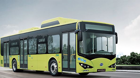 Om allt går enligt plan kommer elbussar som den här att trafikera Piteås gator från 1 juli 2020.