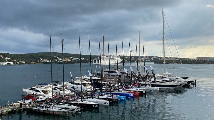 Peters & May handled the transportation of the TP52 racing yachts for the 2021 52 SUPER SERIES