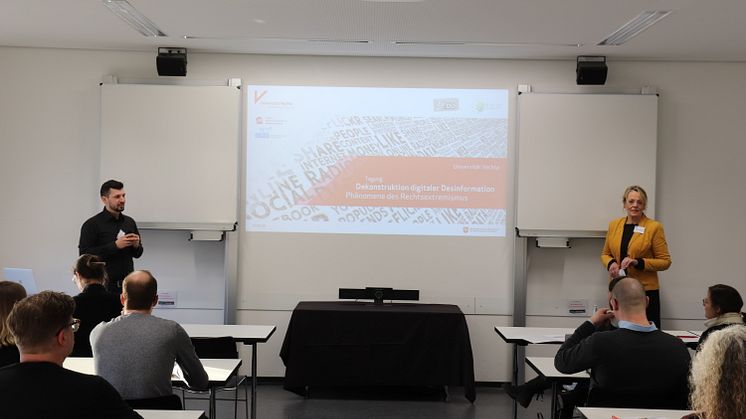 Fachtagung „Dekonstruktion digitaler Desinformationsstrategien. Phänomene des Rechtsextremismus“ 