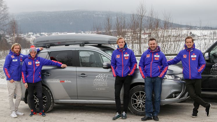 MITSUBISHI INNGÅR AVTALE MED NORGES SKIFORBUND HOPP