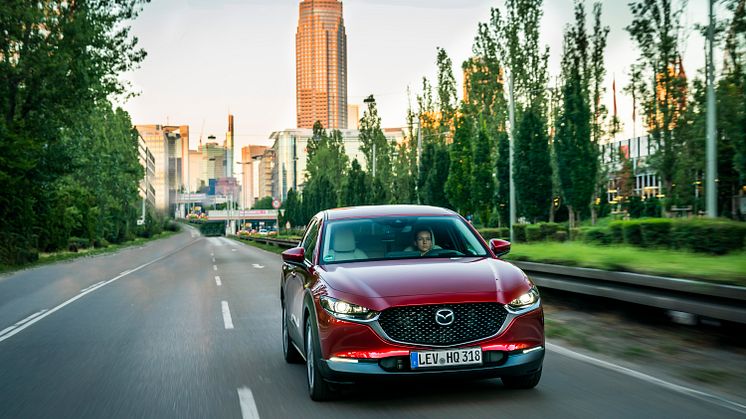 Mazda CX-30 i Soul Red Crystal