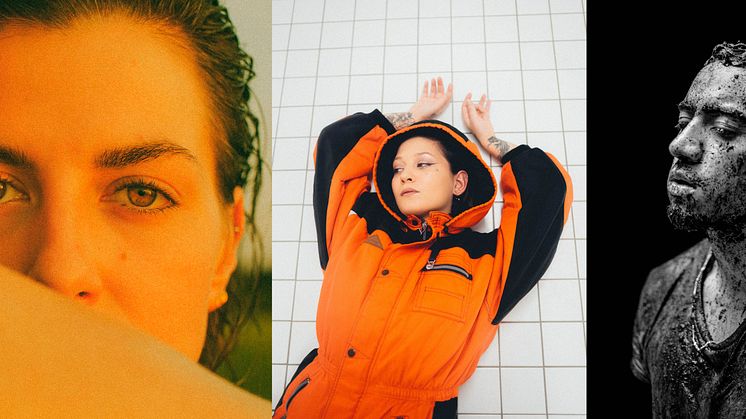 Bac Nini, Cora Onori & Conakry kommer till Palladium Malmö 6 mars i serien Levande Scen. Foto: Moncef Henaien (Cora Onori och Bac Nini) Nils Sjöholm (Conakry)