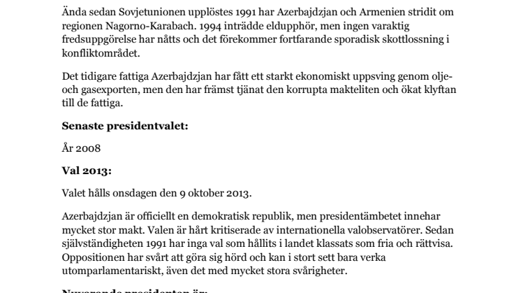 En hårdför president går mot säker seger
