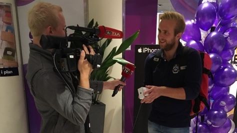 Kristian (22) kjøpte Norges første iPhone 7