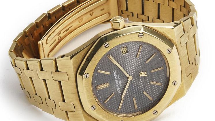 Audemars Piguet. Armbåndsur af 18 kt. guld. Model Royal Oak, ref. 5402BA.