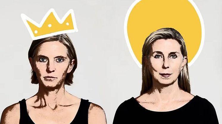 Hildegard och Ingegerd foto Teater Kolibri