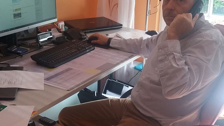 Peter Dzaak feiert 40. Betriebsjubiläum bei Westfalen Weser