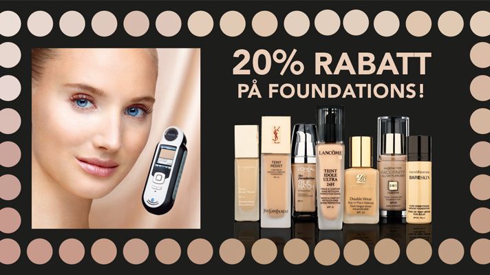 Succé för KICKS Colour ID firas med 20% rabatt på foundations!