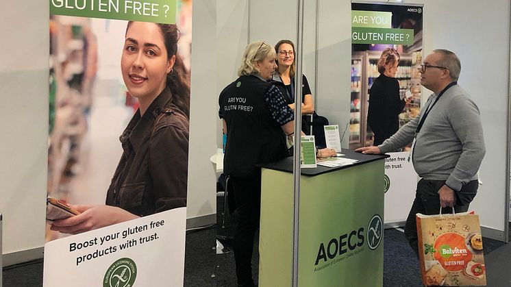 Visit the AOECS stand at Free From Food Expo on November 22-23 in Amsterdam