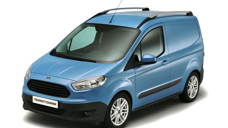 Ny Ford Transit Courier med global debut i Birmingham.