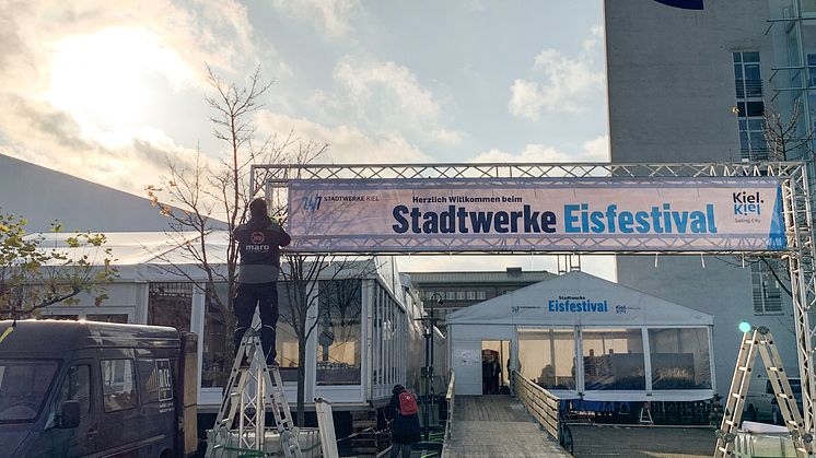 Finale Vorbereitungen für die Eröffnung am Donnerstag!