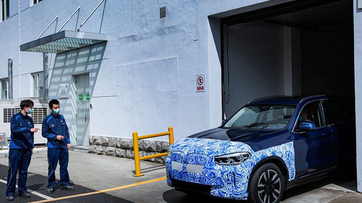 BMW iX3:n sarjatuotanto alkaa tänä kesänä
