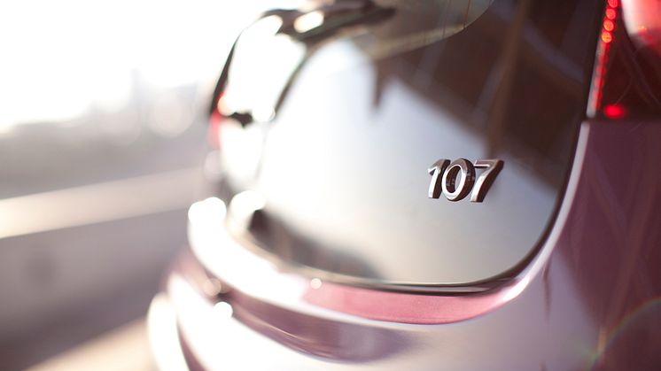Nya Peugeot 107