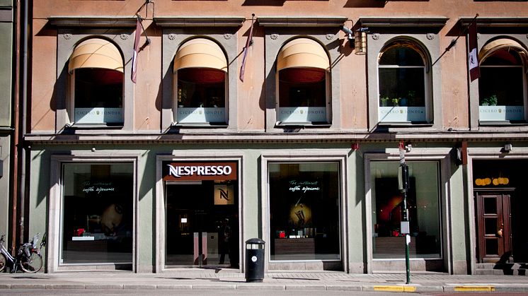 Nespresso Boutique på Kungsgatan