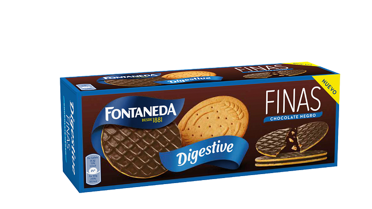 Fontaneda revoluciona el mercado de Digestive con las nuevas Digestive Finas