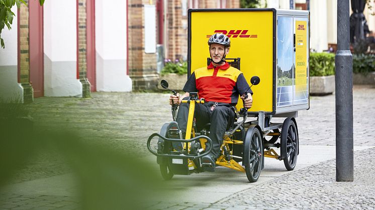 DHL Cykelkurer