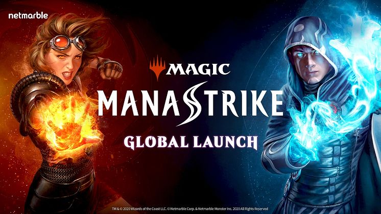ALL-NEW REAL-TIME PVP MOBILE GAME MAGIC: MANASTRIKE OFFICIALLY LAUNCHES WORLDWIDE FOR MOBILE DEVICES