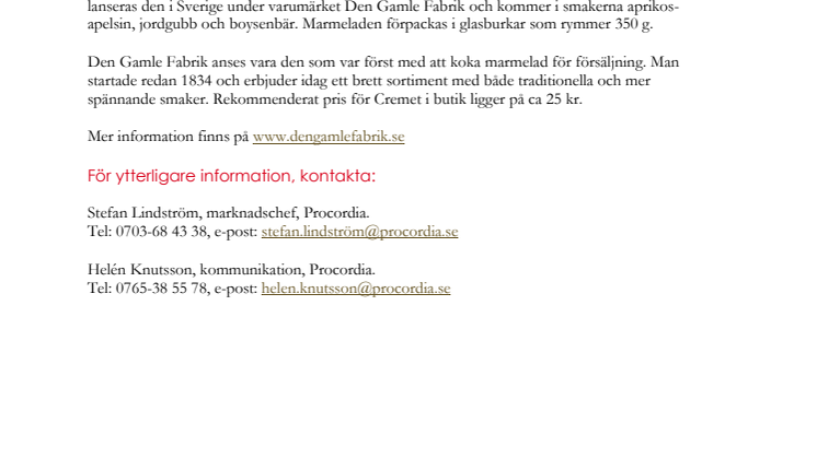 Ny marmelad utan bitar