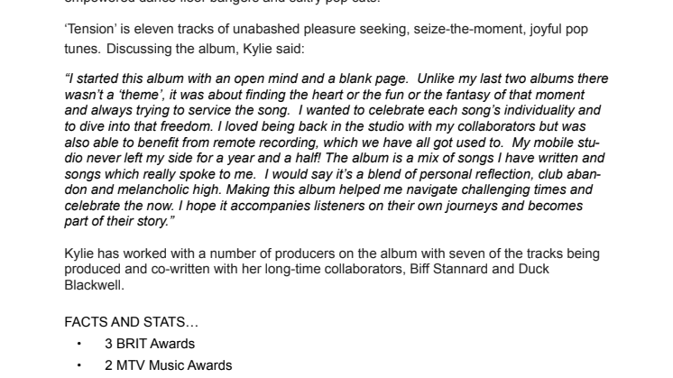 Kylie - biografi