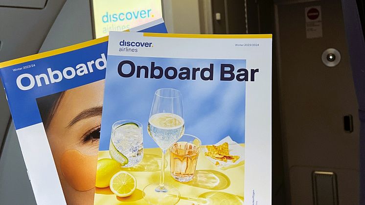Discover Airlines_Onboard Bar und Shop