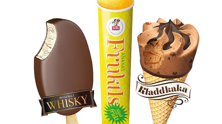 Gräddigt, lyxigt, friskt och fruktigt: Somriga nyheter på glasskartan!