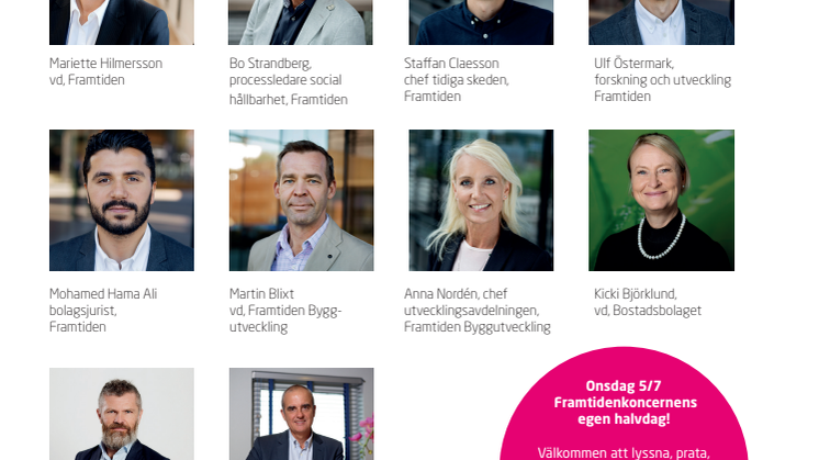 Framtiden på plats i Almedalen 2017