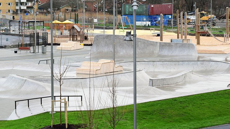 Den nya Idrottsparken öppnar 23 december