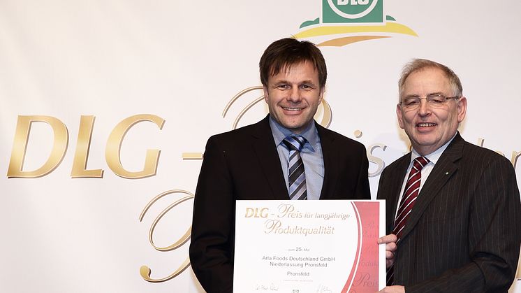 Arla Foods beweist erneut hohe Qualitätsstandards