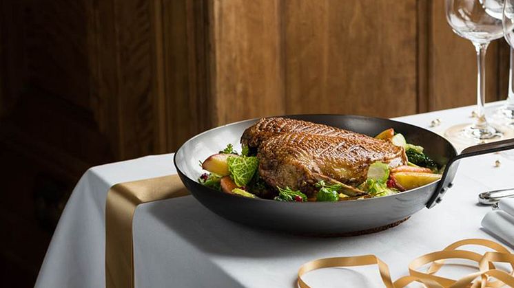 Kryddstekt ankbröst från Bobergs julmeny. 
